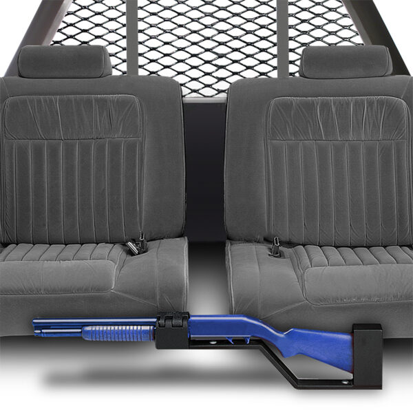 floor mount vehicle gun rack