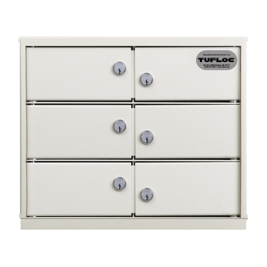 12" Tall Locker - 6 Compartments