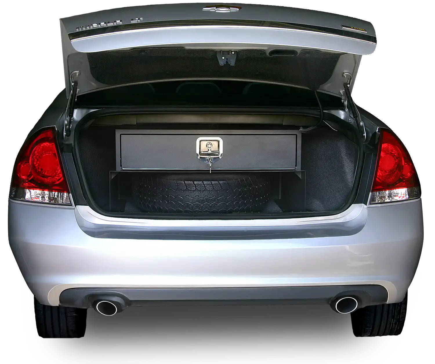 cargo drawers for police sedans