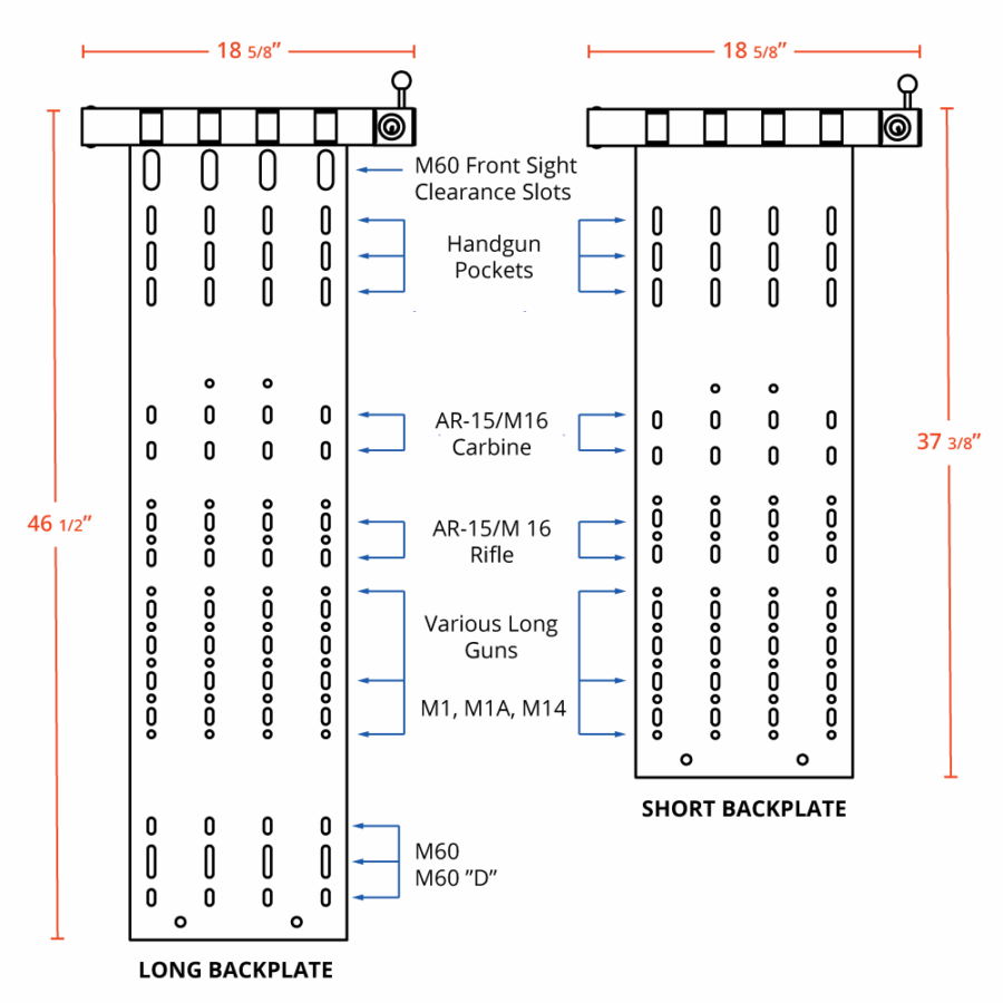 Quad Rack for Rifles, Shotguns, and Handguns - Image 4